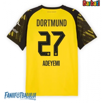 Borussia Dortmund Karim Adeyemi #27 Tricou Fotbal Replică 2025-26 Barbati Acasa